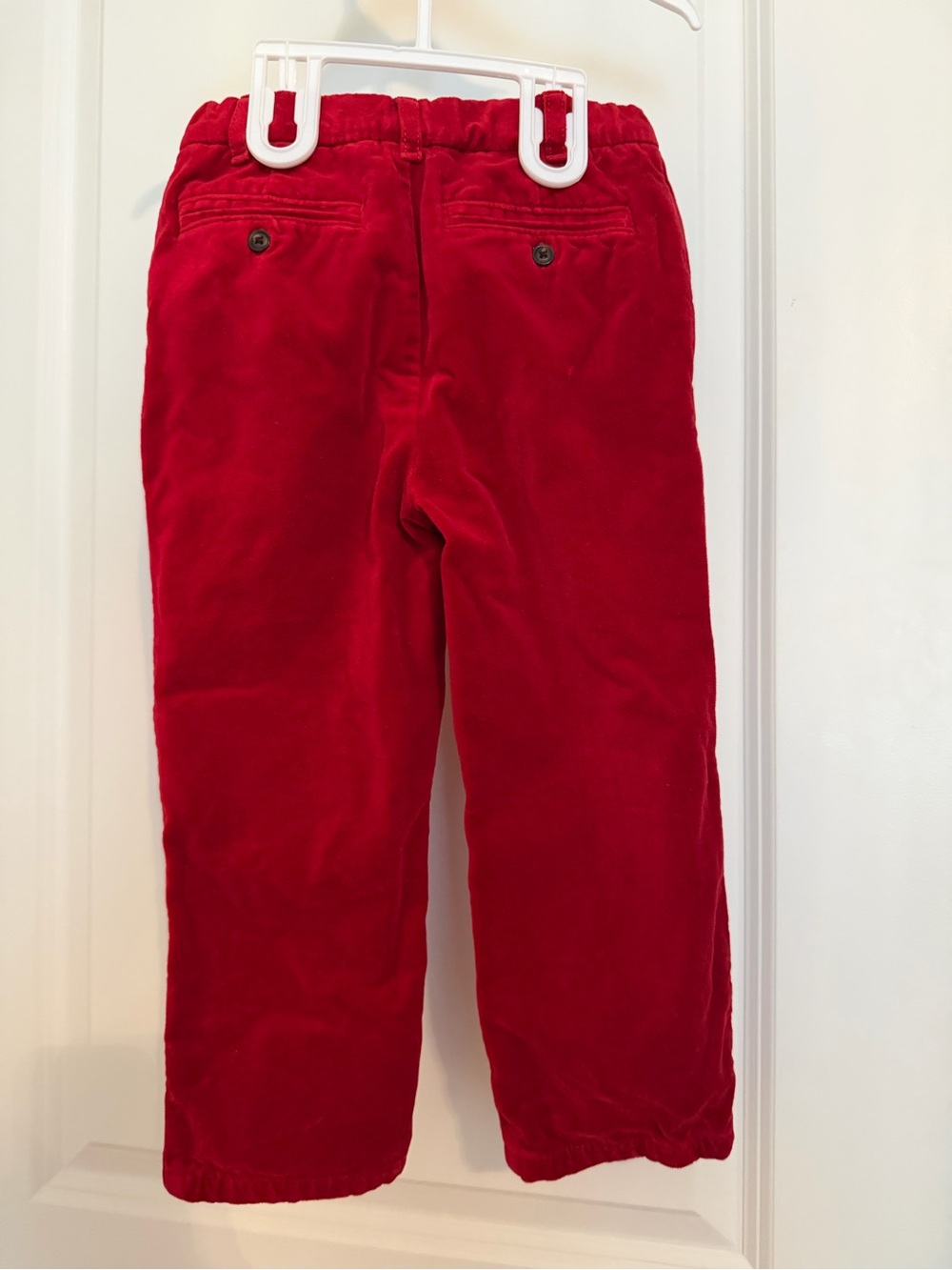Gymboree Red Toddler Velvet Pants - Picture 2 of 3